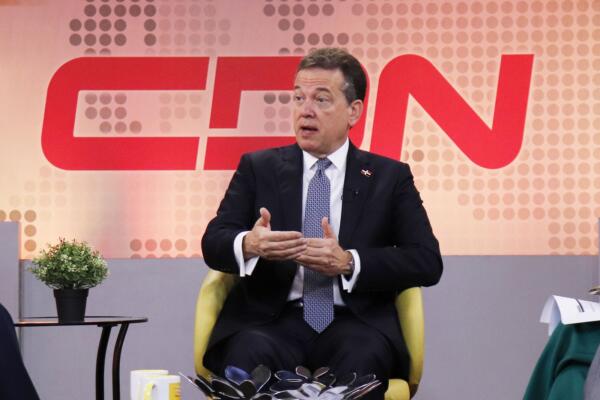 Víctor Bisonó, ministro de Industria, Comercio y Mipymes / foto: Félix de la Cruz