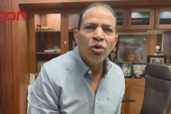 Juan Marte, presidente de la Confederación Nacional de Trabajadores del Transporte (CNTT)