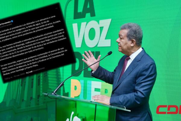 Leonel responde con firmeza a Abinader: 
