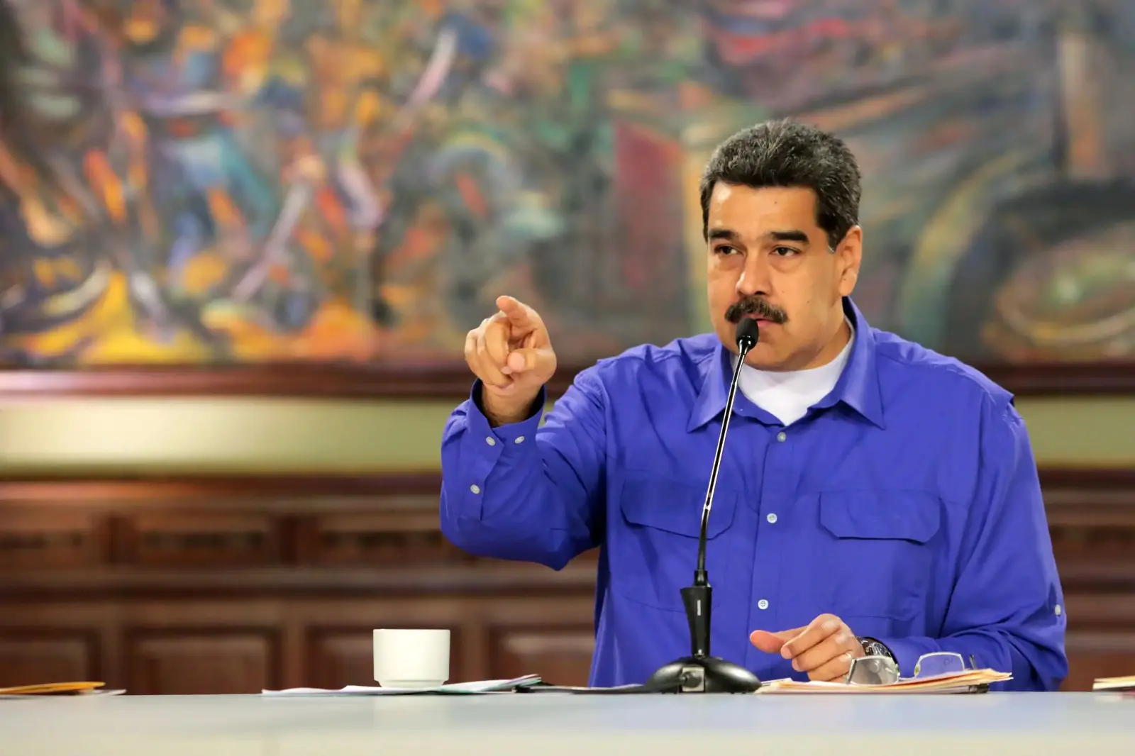 Nicolás Maduro, presidente de Venezuela. Foto: AFP