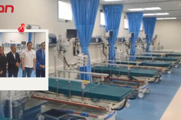 Nueva área de emergencia del Hospital Cabral y Báez