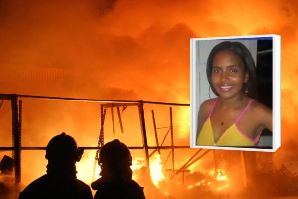 Mujer muere en incendio provocado por explosión de tanque de gas