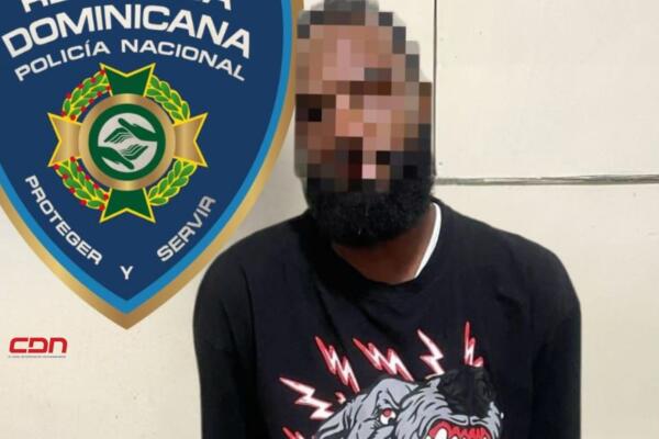 Policía apresa a hombre por intento de robo en banca de lotería. (Foto, fuente externa)