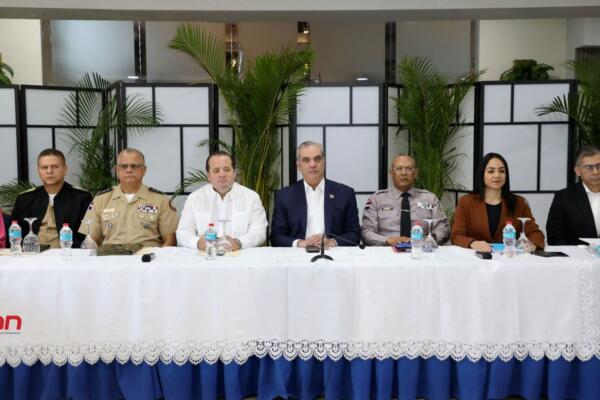 Luis Abinader encabezó la reunión de seguimiento al Plan de Seguridad Ciudadana. (Foto, fuente externa)