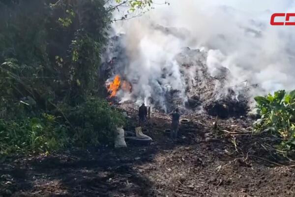 Incendio en vertedero de Bonao afecta a comunitarios. 