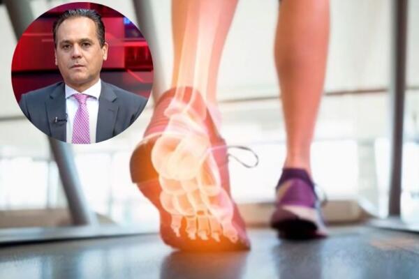 El Dr. Iván Silva, especialista en podiatría.