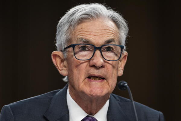Fotografía del presidente de la Reserva Federal (Fed) de Estados Unidos, Jerome Powell, en Washington DC (EE.UU.). EFE/Jim Lo Scalzo