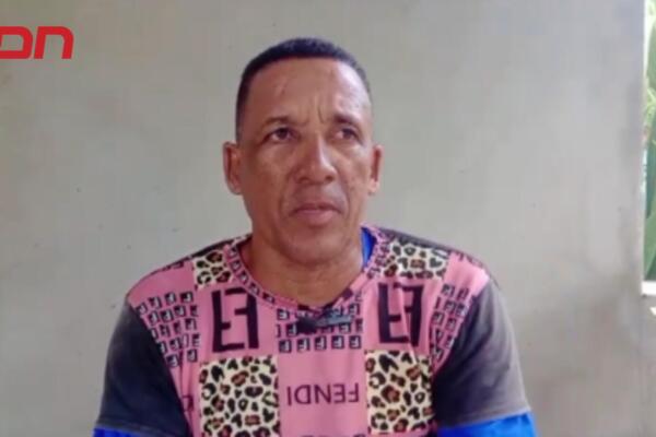 Luis Alberto Cordero, productor de chivos que denuncia robos en su finca. 