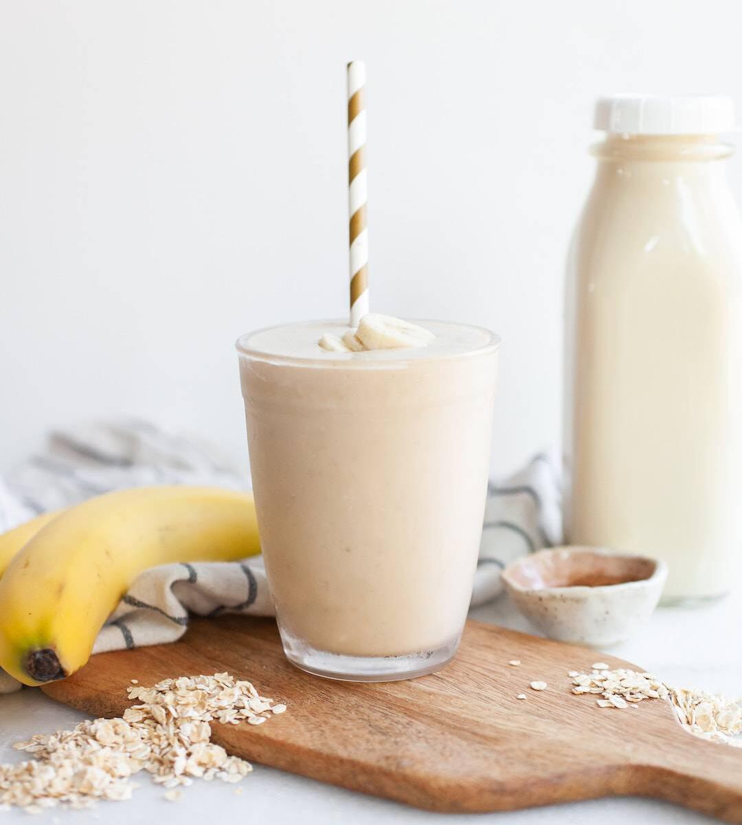 Receta de leche de avena para lucir una cintura hermosa