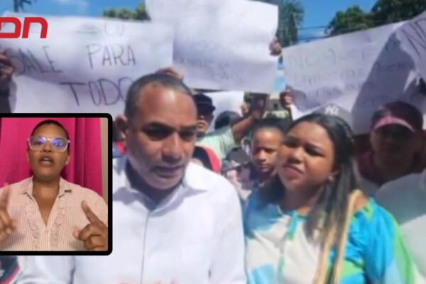 Con pancartas en mano y al grito de consignas, los manifestantes pidieron que se permita a los recicladores continuar con sus labores.