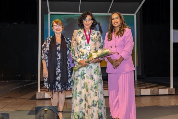 Bellas Artes reconoce la trayectoria de la actriz y productora, Aidita Selman.