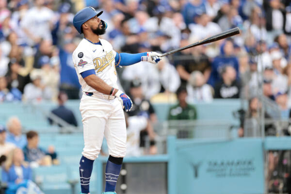 Teóscar Hernández abrió su zafra 2025 de la MLB con jonrón de tres rayitas