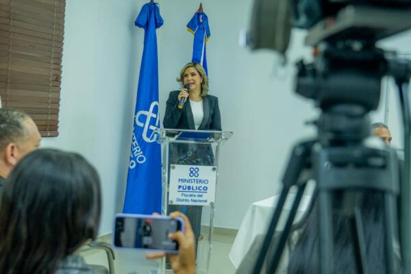 Procuradora fiscal titular del Distrito Nacional, Rosalba Ramos.