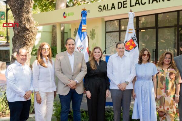 Alcaldía del DN y el Banco BHD inauguran sala de lactancia en el parque Iberoamérica. (Foto, fuente externa)