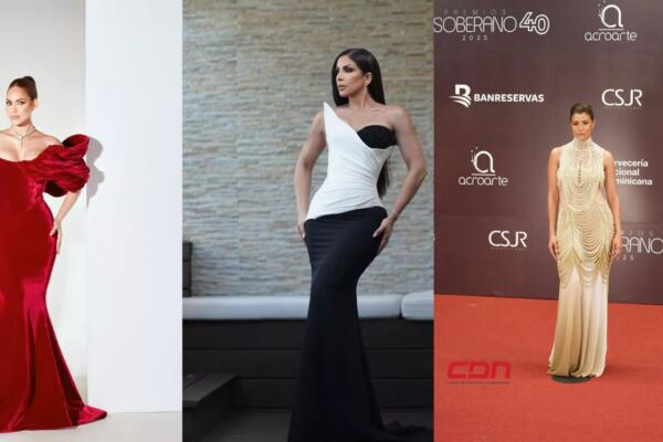 Los mejores vestidos de los Premios Soberano 2025. (foto, fuente externa)