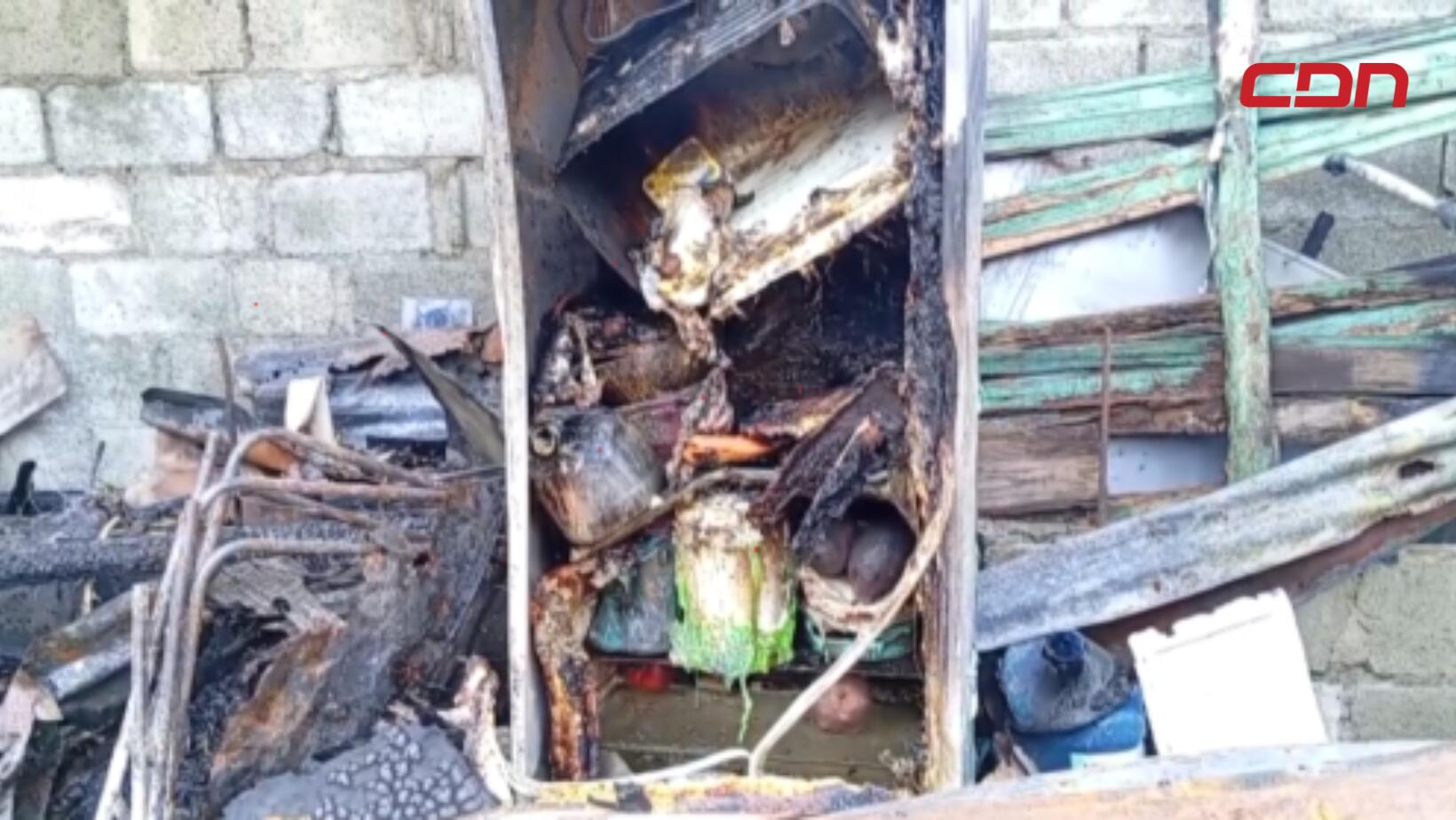 Tres viviendas destruidas en Santiago por incendio