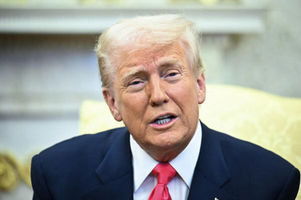 Presidente de Estados Unidos, Donald Trump. AFP