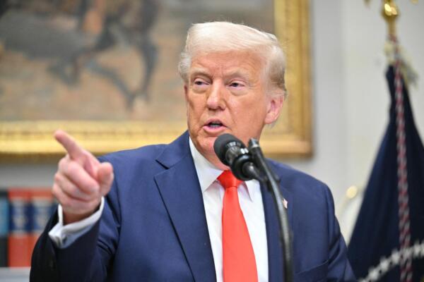 Presidente de Estados Unidos, Donald Trump. AFP