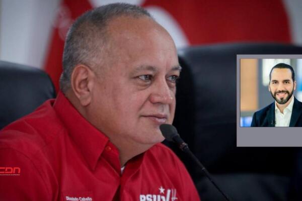 Según Cabello, Bukele cobra a dos mil dólares por cada venezolano. Foto: Fuente externa 