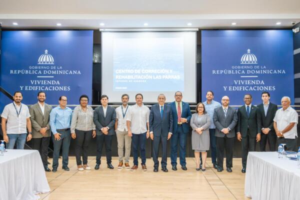 MIVED presenta avances en la construcción del Centro Correccional Las Parras. (foto, fuente externa)