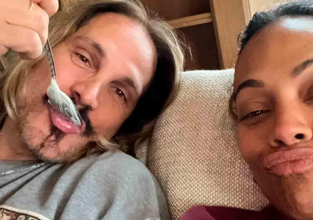 Zoe Saldaña nos engañó: no todo es color de rosas con su esposo