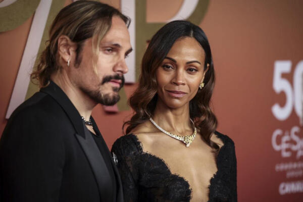 Zoe Saldaña nos engañó: no todo es color de rosas con su esposo