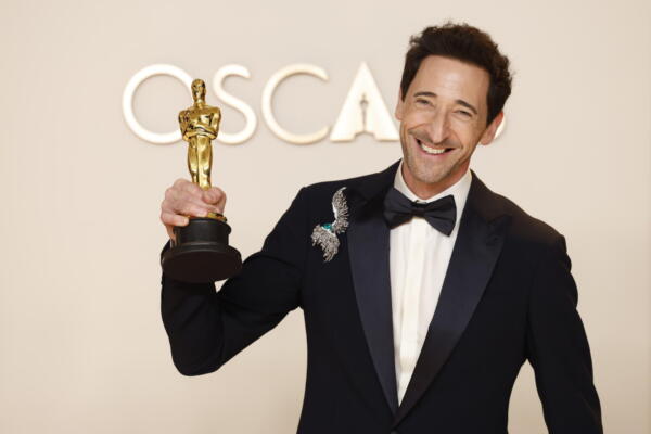 Adrien Brody, ganador del Óscar a mejor actor por 'The Brutalist. EFE/Caroline Brehman