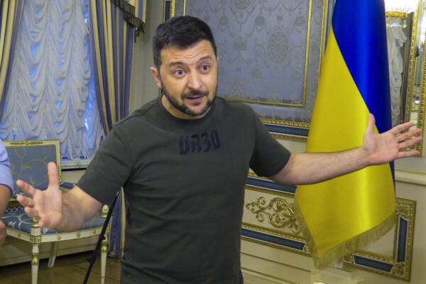 Foto archivo. El presidente ucraniano, Volodímir Zelenski.