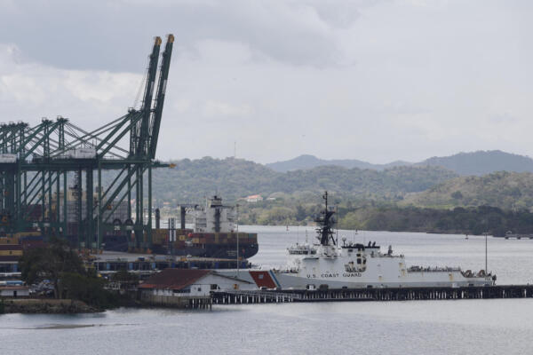 Fotografía del Canal de Panamá. 
