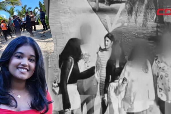 Sudiksha Konanki, joven turista de india reportada como desaparecida en el país.