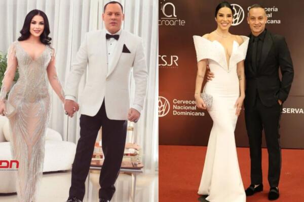 Las parejas más románticas de los Premios Soberano 2025. (foto, fuente externa)