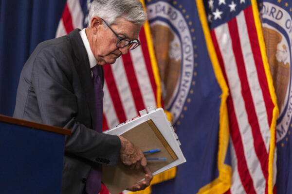 El presidente de la Reserva Federal (Fed), Jerome Powell, en una imagen de archivo