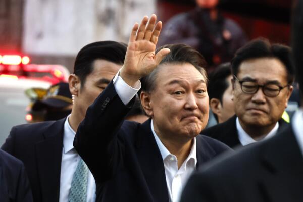 Fotografía de archivo de Yoon Suk-yeol, destituido como presidente de Corea del Sur. EFE/EPA/JEON HEON-KYUN