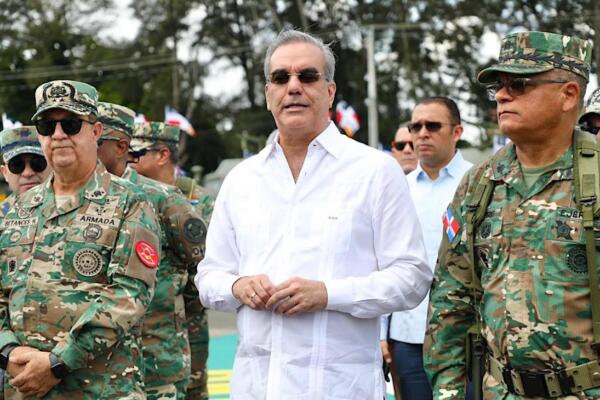El presidente Luis Abinader recordó que hoy realizará un recorrido por la zona fronteriza para dar seguimiento a la seguridad del área.