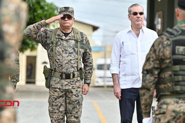 Presidente Abinader recorrerá cuatro puntos fronterizos este jueves. (foto, fuente externa)