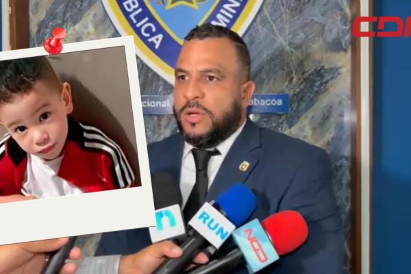 Ramón Cabral, abogado de la familia del niño Roldany Calderón, desaparecido desde hace varios días. 
