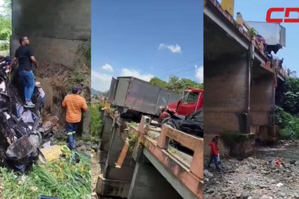 El accidente de tránsito dejó 7 personas heridas, sin que se conozca el estado de salud de los lesionados. 