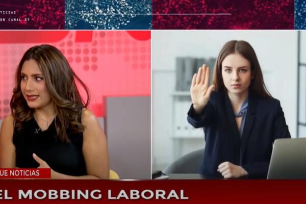 La psicóloga Ginger Bejarano, en el programa Más que Noticias.