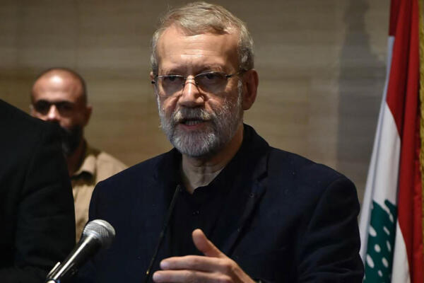 El asesor principal del líder supremo de Irán, Ali Larijani. AFP