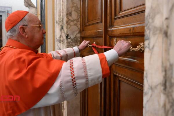 Sellan apartamentos donde vivía el papa Francisco. (foto, fuente externa) 