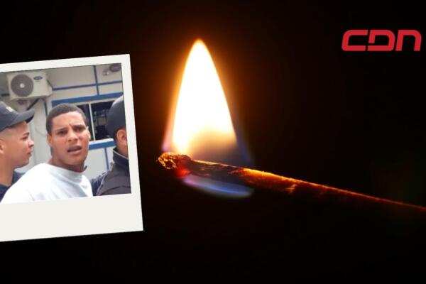 Carlos Daniel Díaz García, acusado de intentar incendiar vivienda de pareja con hijos dentro.
