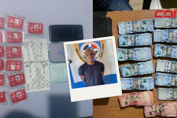 El haitiano detenido responde al nombre de Nesly Vigne (a) Yoyo.  