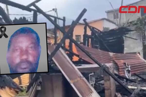 Porfirio Dañé Mateo, quien murió en un incendio registrado en su vivienda. 