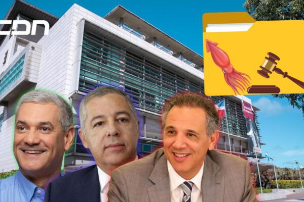 Gonzalo Castillo, Donald Guerrero y José Ramón Peralta recusaron a la jueza Altagracia Ramírez, que conocía el juicio del caso Calamar. Foto: CDN Digital