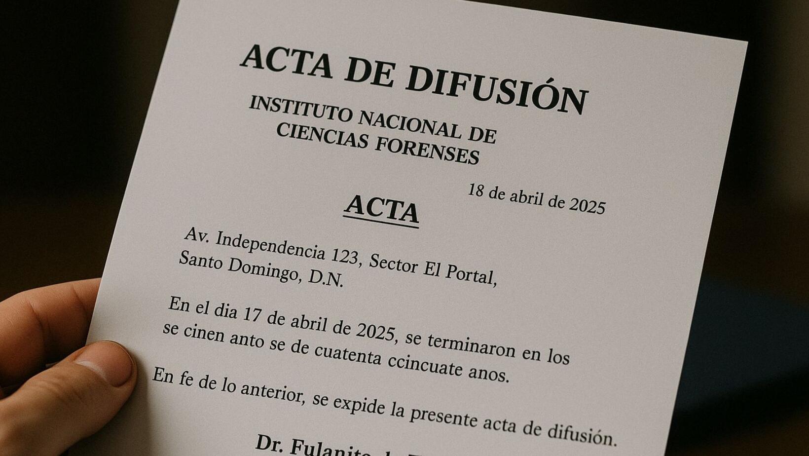 INACIF la irresponsabilidad mortal