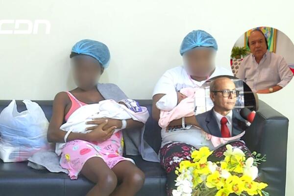 Vinicio Castillo Semán y Pantaleón Paniagua rechazaron la petición de amnistía para que se detenga el protocolo migratorio en hospitales. Foto: CDN Digital