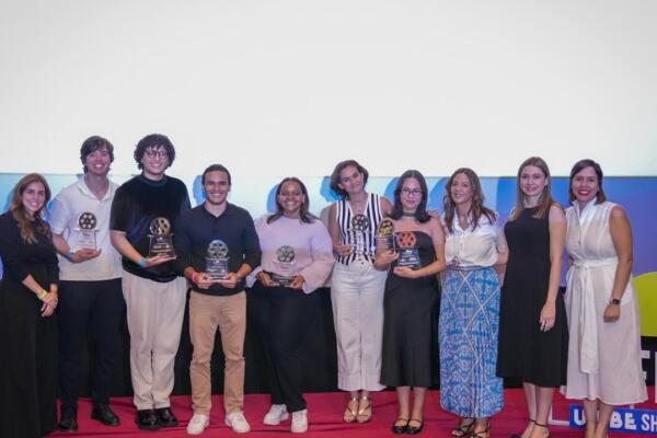 Unibe Short Film Fest 2025 premia al talento universitario con más de 15 galardones en su quinta edición en Caribbean Cinemas. Foto: UNIBE