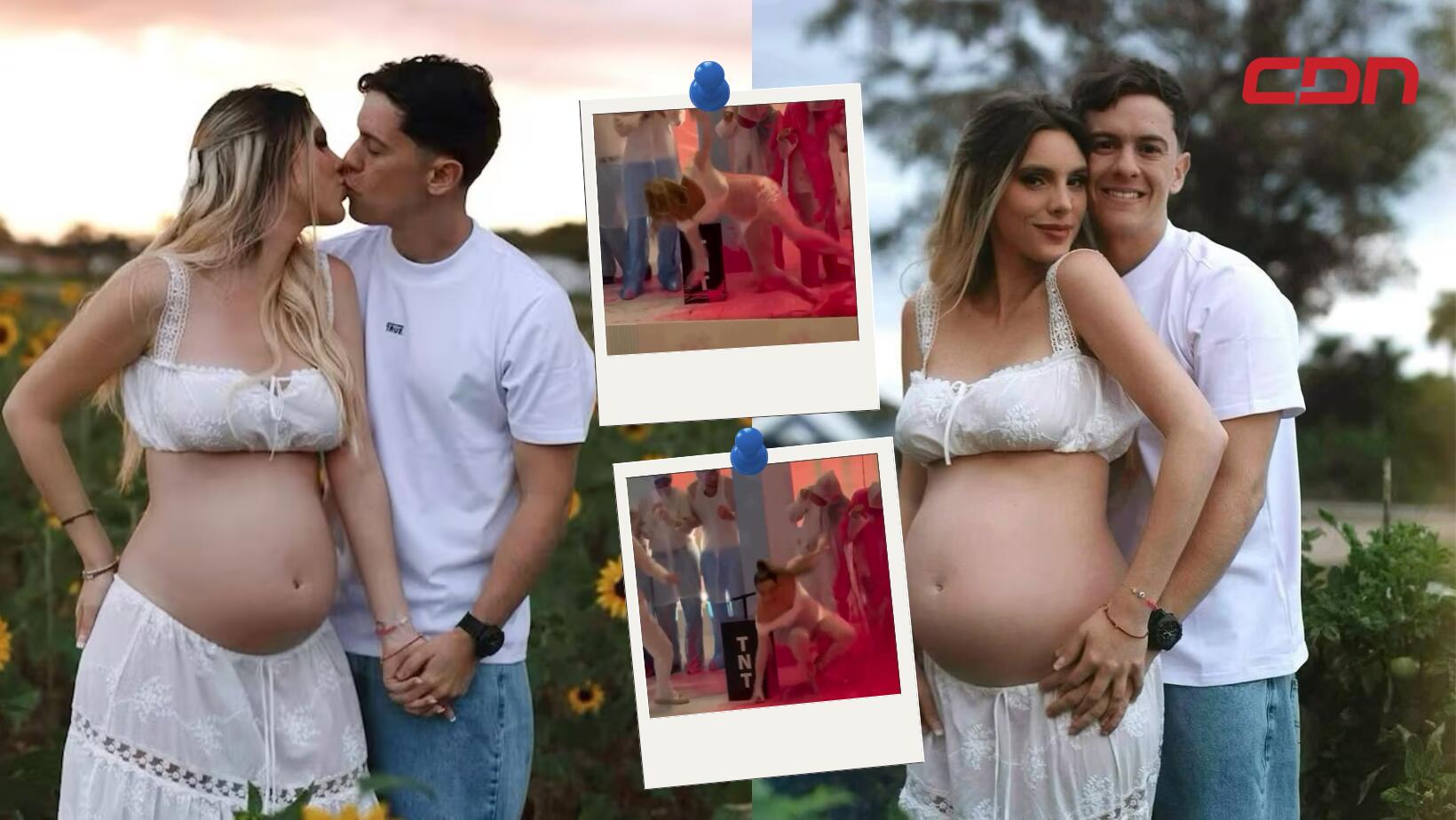 Lele Pons sufre caída durante revelación del sexo de su bebé