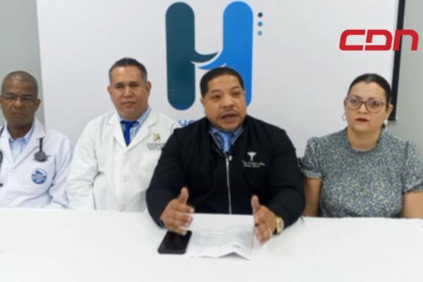 Juan Carlos Santos, presidente del Colegio Médico Dominicano (CMD), filial Valverde.
