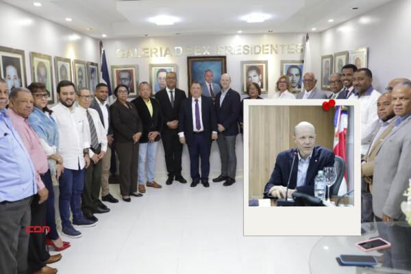 Coopnama recibe al presidente y director ejecutivo de la Asociación Nacional de Empresas Cooperativas CLUSA International (NCBA CLUSA). Foto: Fuente externa 